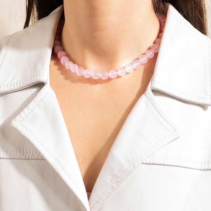 Den smukke store Chunky Blossom perlekæde fra House of Vincent 2